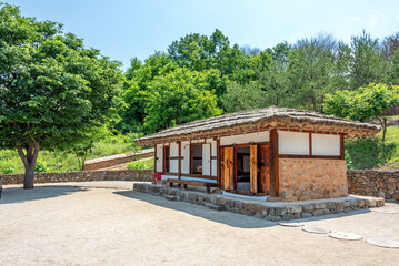 김수환 추기경의 생가, 대구광역시 군위군 '김수환 추기경 사랑과 나눔공원'에 위치-Birthplace of Cardinal Kim Soo-hwan, located at 'Cardinal Kim Soo-hwan Love and Sharing Park' in Gunwi-gun, Daegu Metropolitan City, South Korea