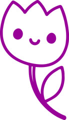 tulip flower vector transparent 