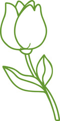tulip flower vector transparent 
