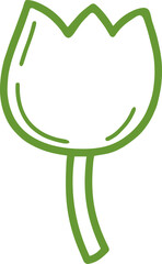 rose vector outline transparent pattern 