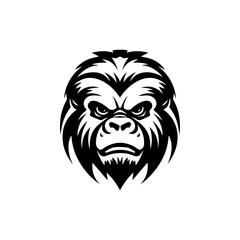 vector illustration gorilla 3