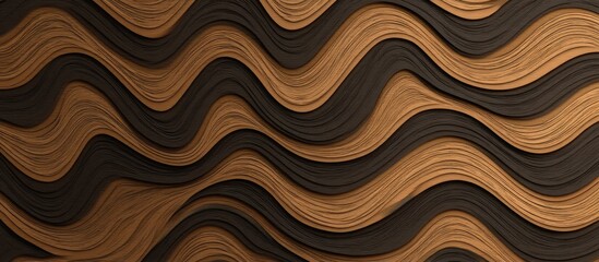 Abstract Wavy Pattern