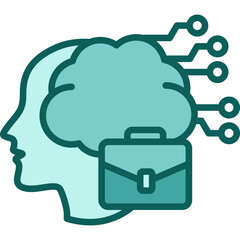 Business Intelligence solid icon