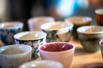 Coffee Cup Art Workshop and Colorful Ceramic Creations