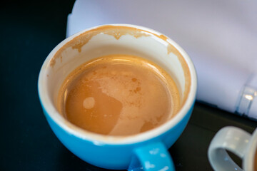 Close-Up View of a Perfect Cappuccino