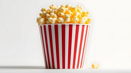 Fluffy, Buttery Popcorn in a bucket