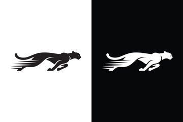 Panther icon vector on White Background ,Vector Art Illustration on white background.