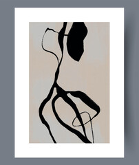 Abstract Line Art A Modern Minimalist Design Embracing Simplicity and Aesthetic Appeal