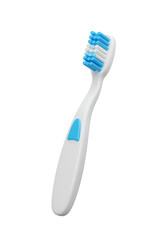 Dental Hygiene 3D of White Blue Toothbrush for Oral Health Care
