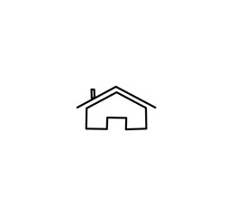 house icon on white background