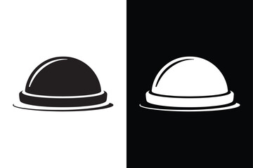 Bosu Ball icon vector on White Background ,Vector Art Illustration on white background.