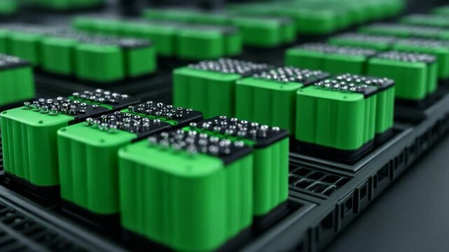 Green Energy Battery Array: Sustainable Power Solution