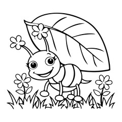 Adorable Cute Animal Coloring Pages, Sweet Kawaii Critters, Fun and Relaxing Designs for Kids and Adults, Printable PDF, Charming Forest and Farm Animals