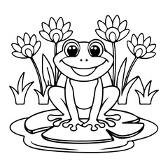 Adorable Cute Animal Coloring Pages, Sweet Kawaii Critters, Fun and Relaxing Designs for Kids and Adults, Printable PDF, Charming Forest and Farm Animals