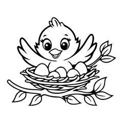 Adorable Cute Animal Coloring Pages, Sweet Kawaii Critters, Fun and Relaxing Designs for Kids and Adults, Printable PDF, Charming Forest and Farm Animals