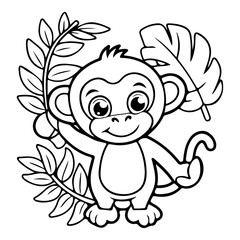 Adorable Cute Animal Coloring Pages, Sweet Kawaii Critters, Fun and Relaxing Designs for Kids and Adults, Printable PDF, Charming Forest and Farm Animals