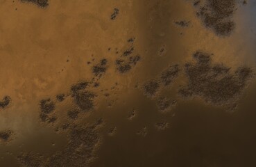 6K Rustic Bronze Metal Background for Architectural and Graphic Design

