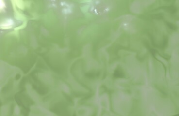 Translucent Liquid Glass Effect in Green – Premium 6K Texture
