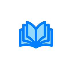 book open duo tone icon