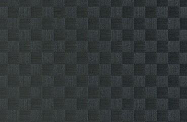 Fototapeta premium High Quality Seamless Dark Gray Monochromatic Checkered Fabric Texture