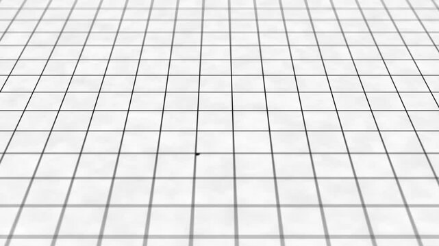  Camera Slides Over Typical Lorenz Curve indicating Wealth or Profit - Blue Graph Paper 2
