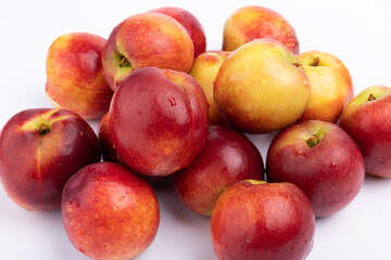 Fresh nectarine fruits