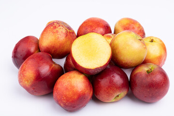 Fresh nectarine fruits