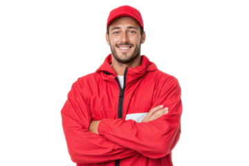 Portrait of an enthusiastic pool lifeguard ready for summer activities and safety