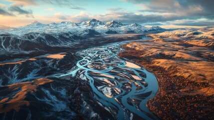 Abstract multilayered image background