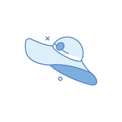 Fototapeta premium Hat Icon vector