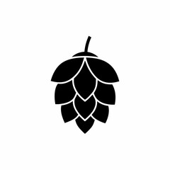 creative and simple minimal details Outline Hop Icon sign vector
