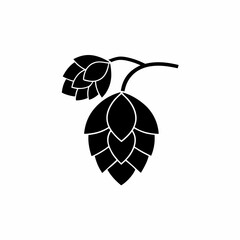 creative and simple minimal details Outline Hop Icon sign vector
