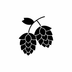 creative and simple minimal details Outline Hop Icon sign vector
