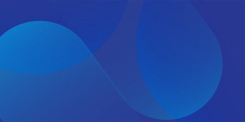 Colorful geometric background. Blue elements with fluid gradient.