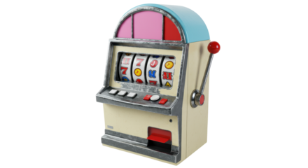 Isolated Slot Machine