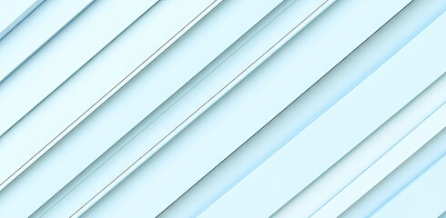 Obraz premium Light blue diagonal stripes create a modern design.