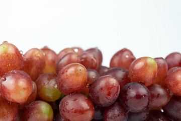 A bunch of fresh raisin fruits