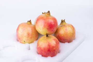 Fresh pomegranate fruits