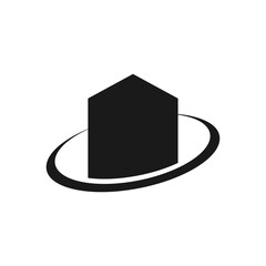 house roof logo design, generic house roof logo, construction, housing, home, real estate, contractor, icon, symbol, building