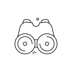 Binocular Icon vector