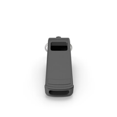 Whistle Black isolated on transparent background