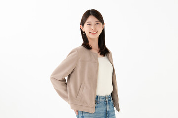 Obraz premium 笑顔の女性