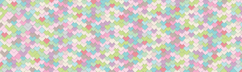 background panorama in pastel colors. Vector