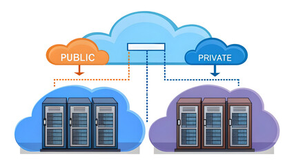Cloud computing enables digital transformation through integration of public and private cloud solutions, enhancing DevOps practices