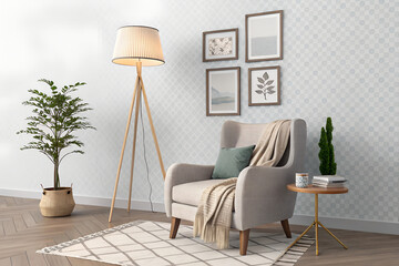Interior Design Cozy Room Neutral Color Palette