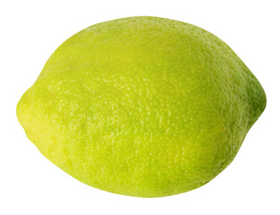A whole large lemon of green shades