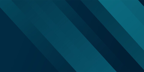 Obraz premium Dark blue abstract background with shiny geometric shapes graphics. Modern blue gradient rounded rectangle design. Dynamic shape.