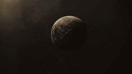 Fototapeta premium A dark space themed gradient as a blurry phone background
