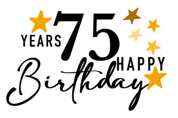 Simple vector illustration with the text 