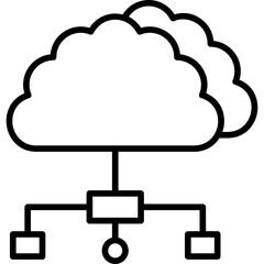 Cloud Computing Icon